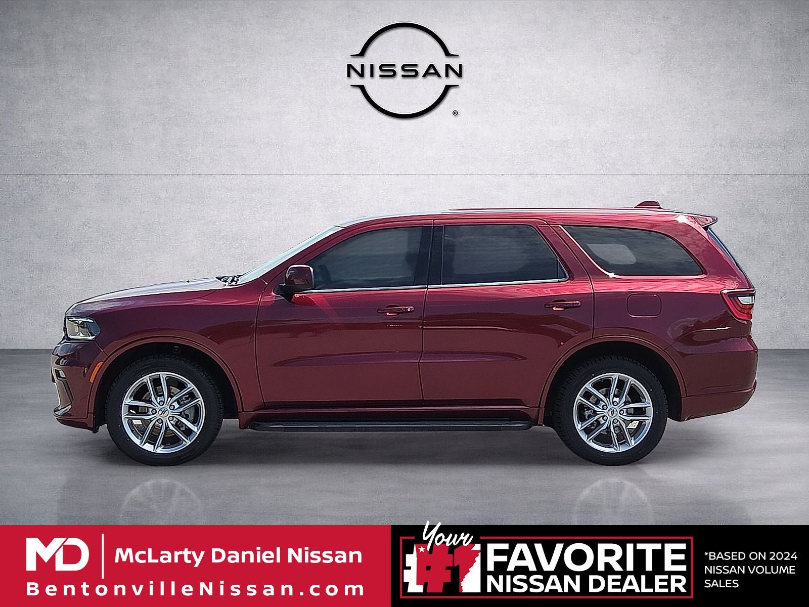 2021 Dodge Durango — rear three-quarter view
